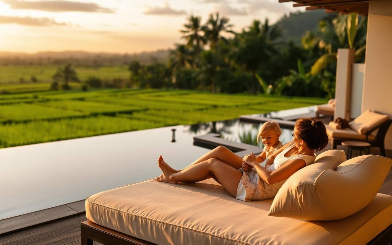 Villa and garden setting for Winta's Place immersive intensives and family retreats in Ubud, Bali